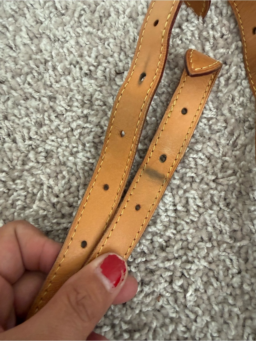 Louis Vuitton Bag Straps 30 inches H48 - Picture 2 of 6